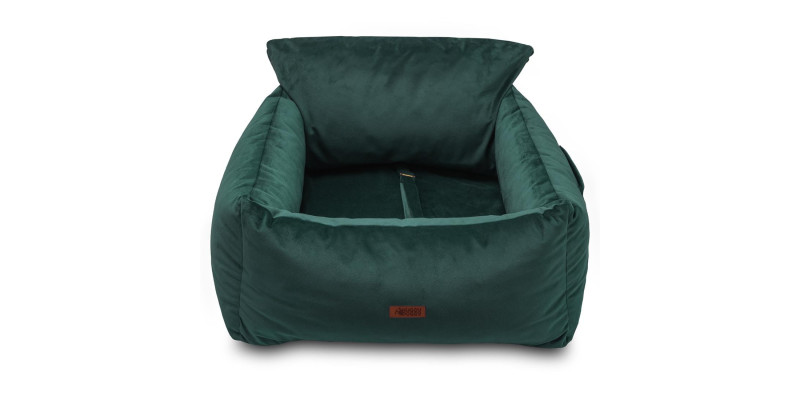 Fotelik do samochodu dla psa HUGGY DOGGY Snug zielony