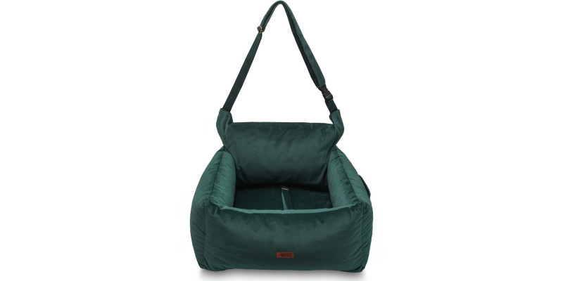 Fotelik do auta dla psa HUGGY DOGGY Snug zielony