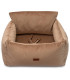 Fotelik dla psa samochodowy transporter HUGGY DOGGY Snug beżowy
