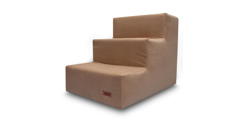 schodki dla psa bezowe HUGGY DOGGY Climber beżowe york maltańczyk