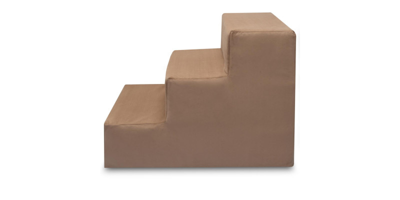 Schodki dla psa do kanapy i łóżka HUGGY DOGGY Climber beżowe york szpic buldog