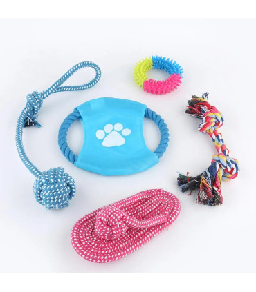 Zestaw 5 zabawek dla psa