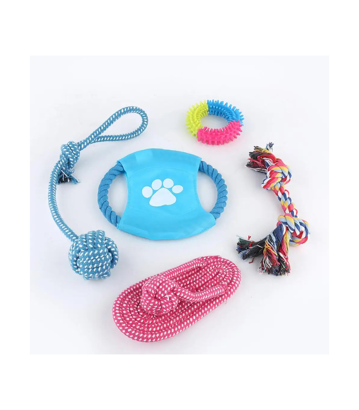 Zestaw 5 zabawek dla psa