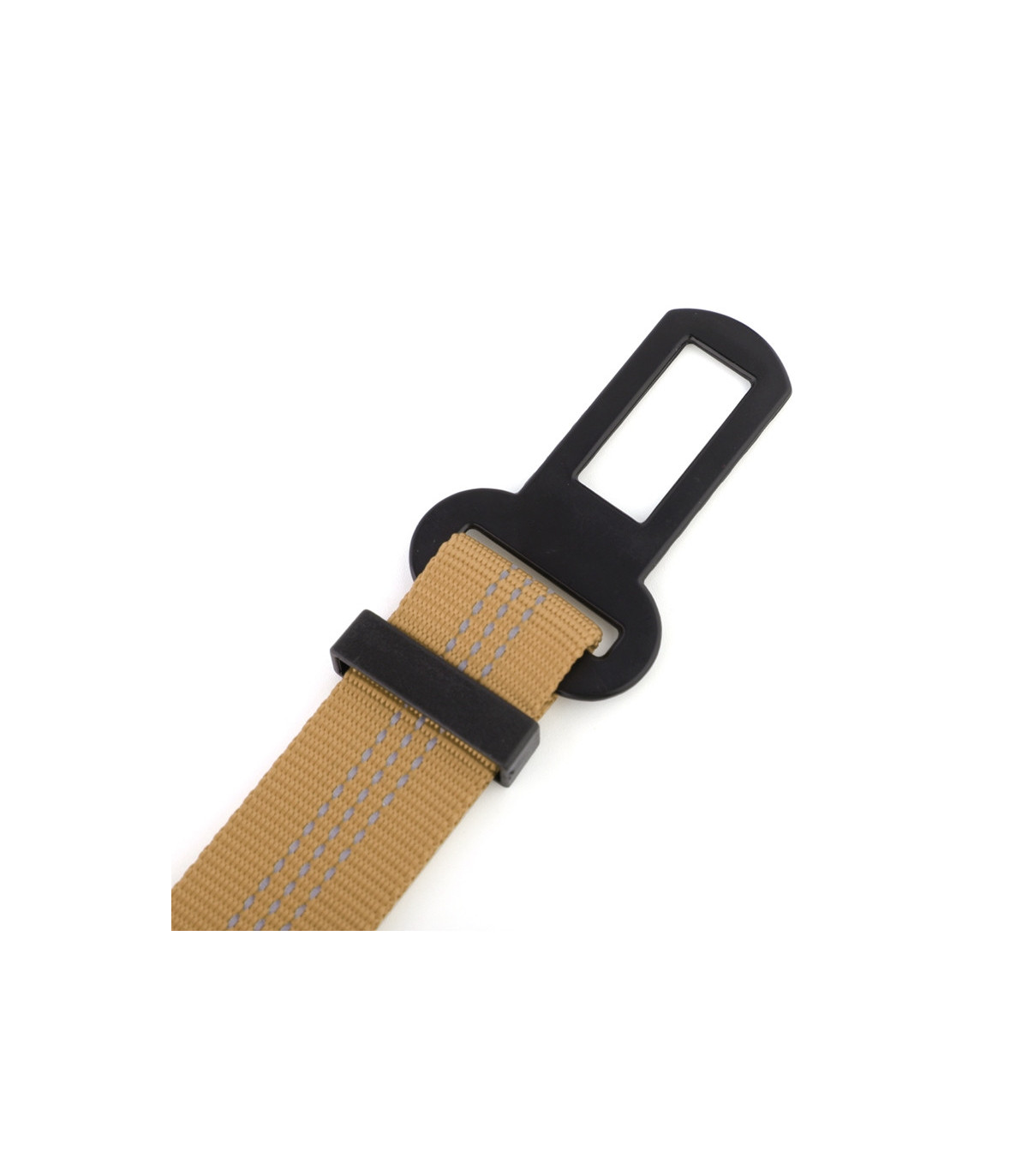 Zapięcie pasa bezpieczeństwa brązowego