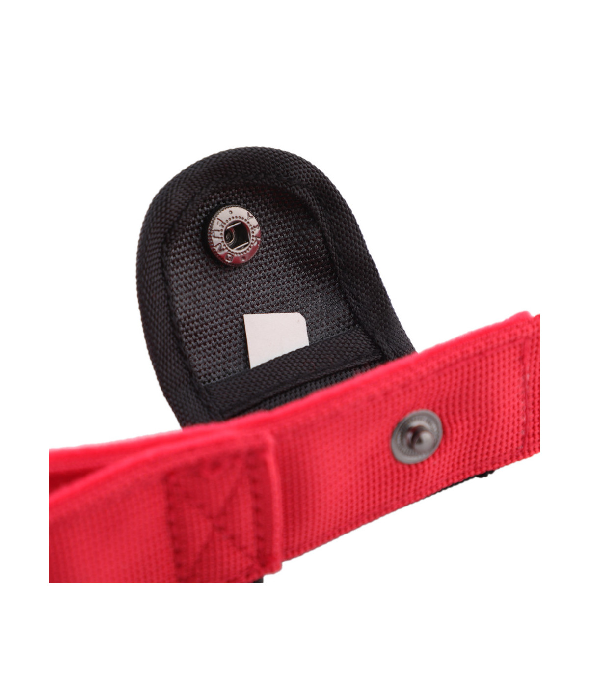 Obroża szeroka HUGGY DOGGY Alpha Czerwona – moc i wygoda