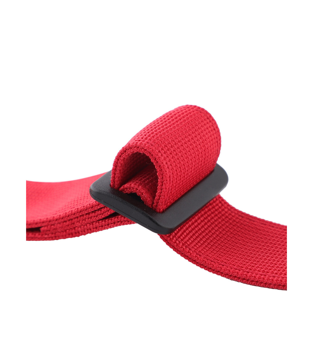 Regulacja szerokiej obroży alpha czerwonej