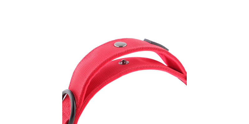 Uchwyt obroży szerokiej Alpha czerwony