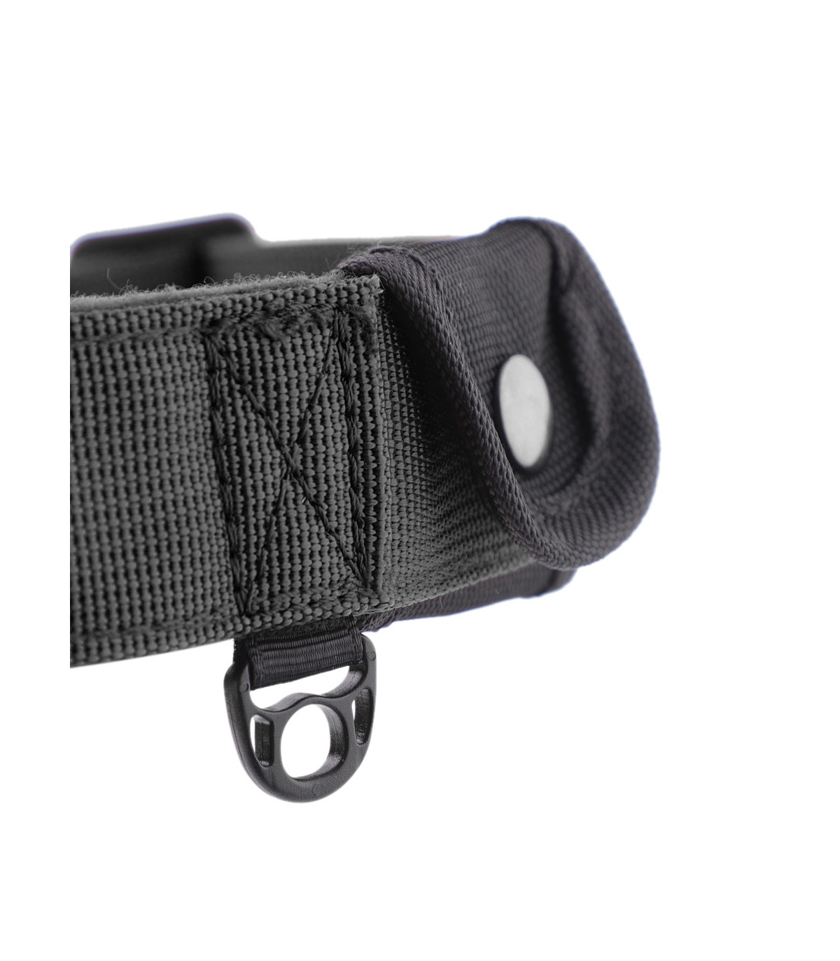 Obroża szeroka HUGGY DOGGY Alpha czarna – moc i wygoda