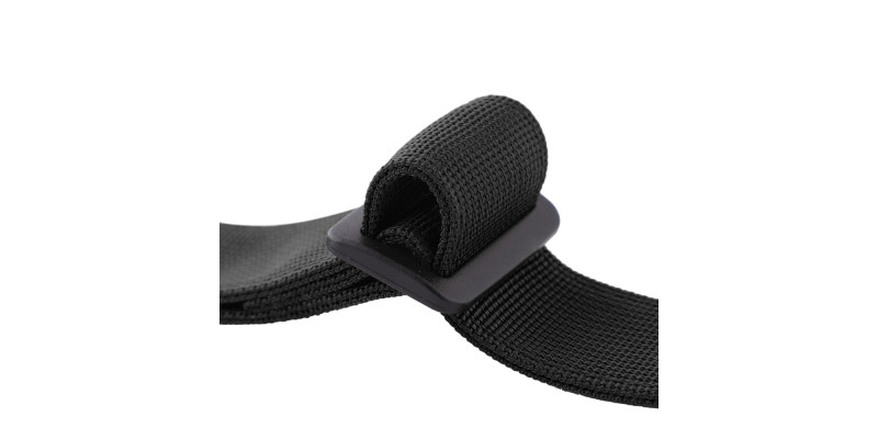 Regulacja szerokiej obroży czarnej Alpha