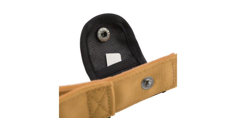 Obroża szeroka HUGGY DOGGY Alpha khaki – moc i wygoda