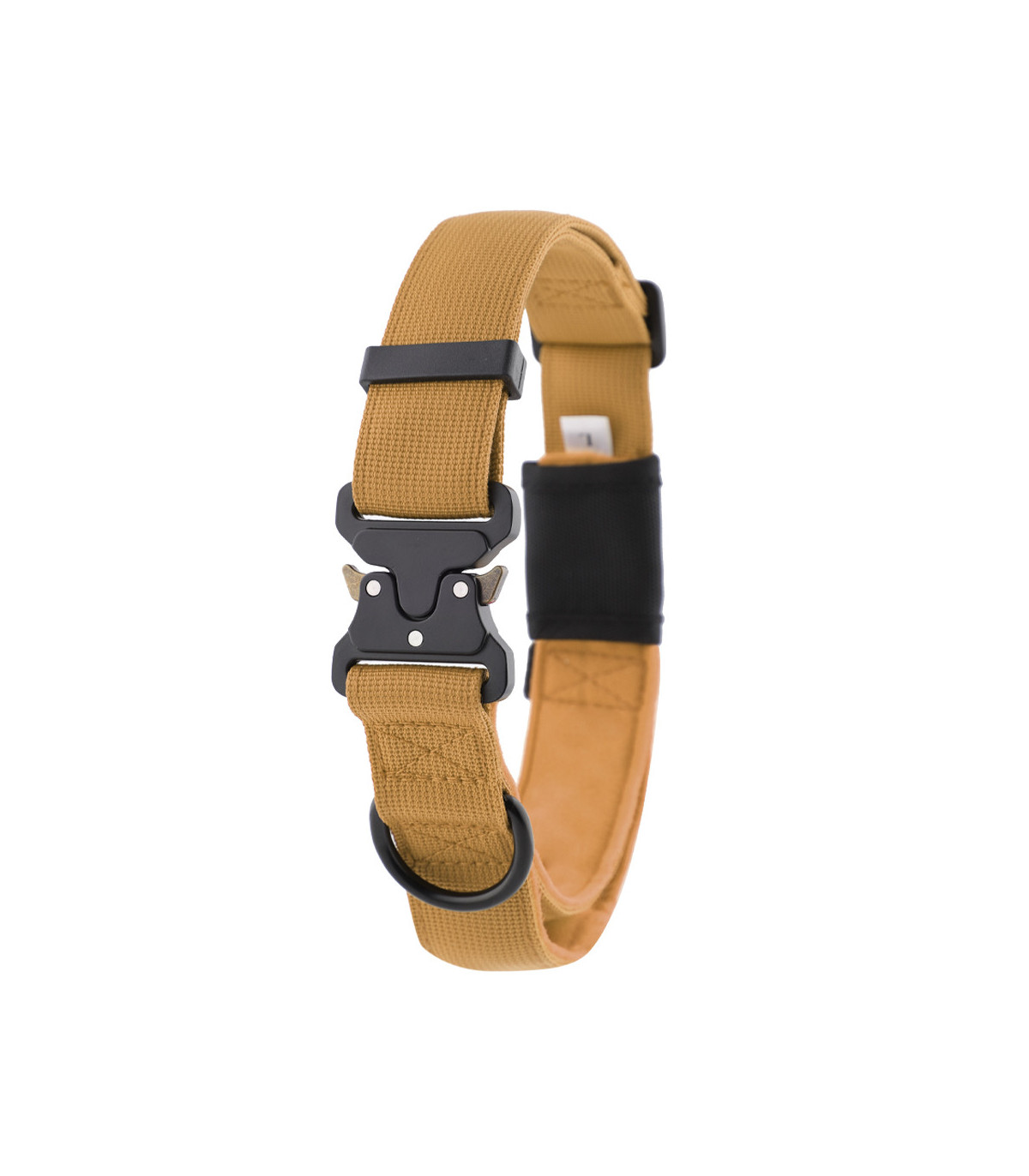 Obroża szeroka w pionie Alpha Khaki