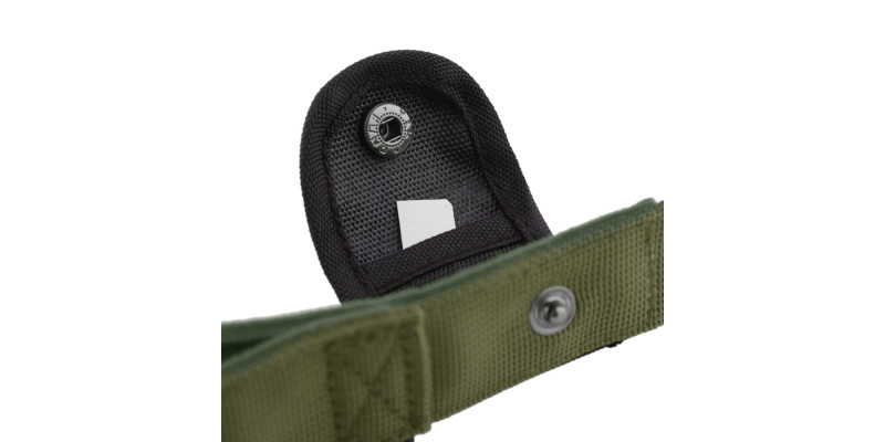 Obroża szeroka HUGGY DOGGY Alpha zielona – moc i wygoda