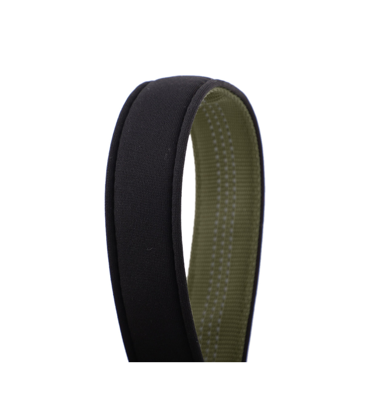 Smycz z amortyzatorem Alpha zielona– mocna i stylowa | HUGGY DOGGY