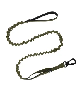 Smycz z amortyzatorem HUGGY DOGGY Alpha zielony