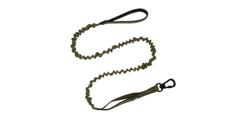 Smycz z amortyzatorem HUGGY DOGGY Alpha zielony