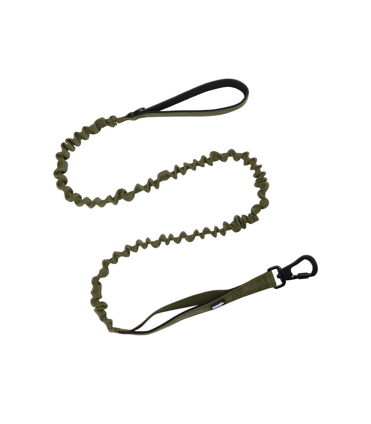 Smycz z amortyzatorem HUGGY DOGGY Alpha zielony