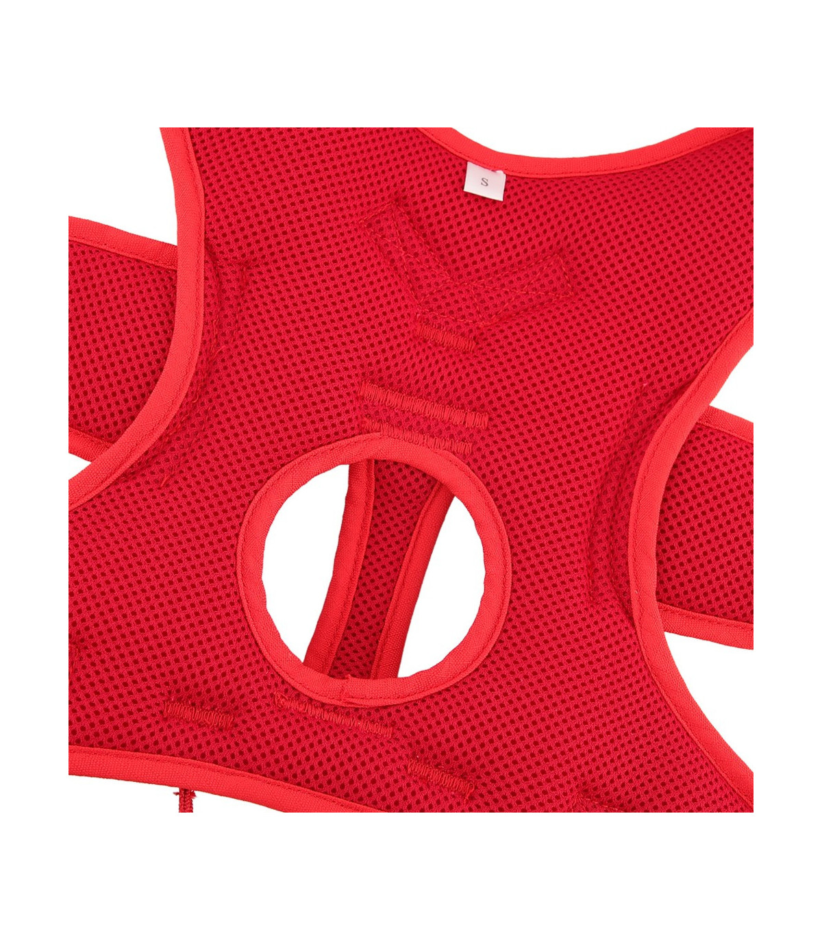 Oddychająća siateczka 3D szelek antyucieckzowych