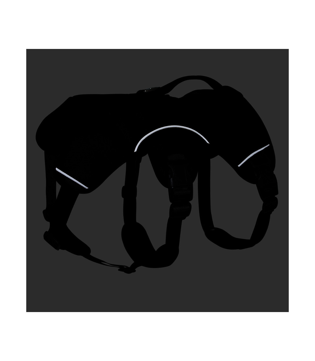 Szelki antyucieczkowe HUGGY DOGGY Tacticall czarne – guard