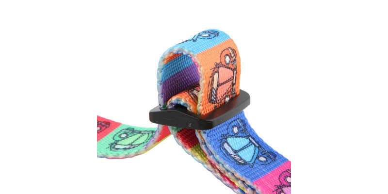 Szelki HUGGY DOGGY Lucky z wzorem Beetle Car, łatwe w zakładaniu