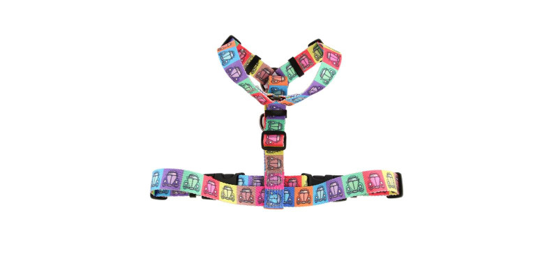 Wygodne szelki HUGGY DOGGY Lucky z unikatowym designem samochodowym