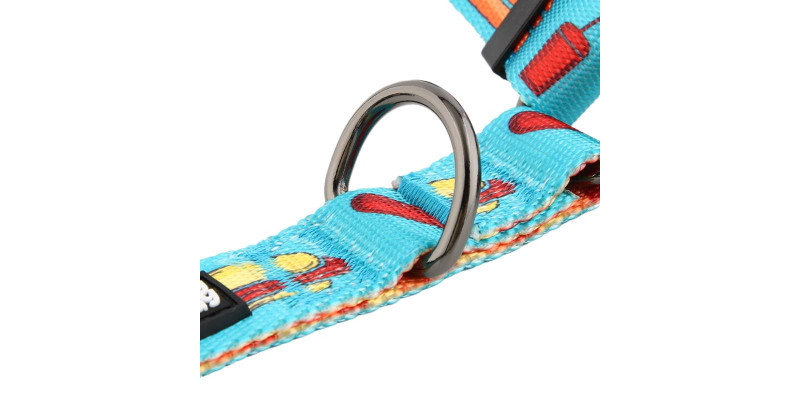 Szelki dla psów HUGGY DOGGY Lucky Fast Food z dwoma zapięciami i regulacją w pięciu punktach idealne dla jamnika