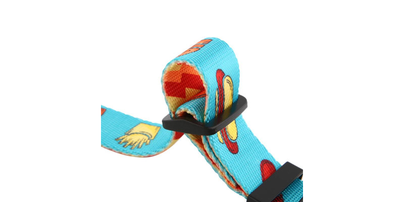 Szelki dla psów HUGGY DOGGY Lucky Fast Food z dwoma zapięciami