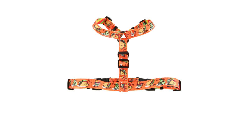 Szelki dla psa HUGGY DOGGY Lucky Tacos, idealne dla aktywnych psów