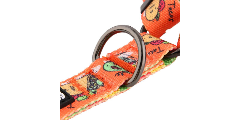 Kolorowe i praktyczne szelki dla psa od HUGGY DOGGY z serii Lucky Tacos