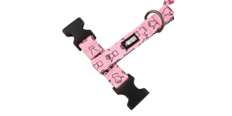 Szelki HUGGY DOGGY dla psów, wzór Lucky Thumbs z regulacją w pięciu punktach idealne dla jamników