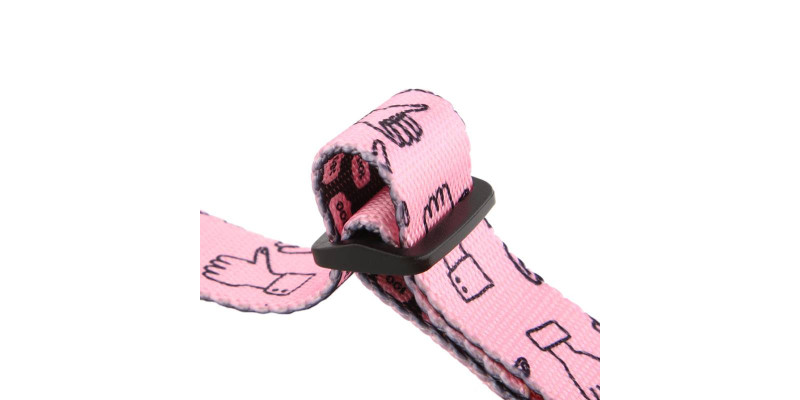 Szelki designerskie typu guard HUGGY DOGGY Lucky Thumbs, stylowe i bezpieczne