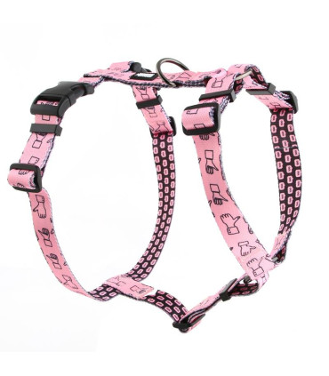 Szelki dla psa HUGGY DOGGY Lucky Thumbs z kolorowym designem