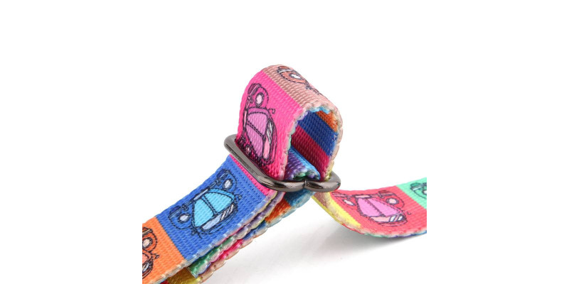 Solidna obroża HUGGY DOGGY z możliwością personalizacji, wykonana z wytrzymałych materiałów