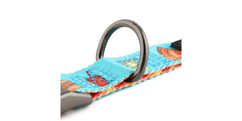 Obroża HUGGY DOGGY Lucky Fast Food, łącząca styl z funkcjonalnością i bezpieczeństwem