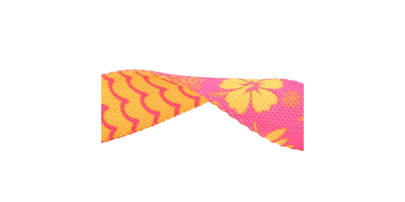 Kwiatowa obroża HUGGY DOGGY z personalizacją, idealna dla stylowych czworonogów