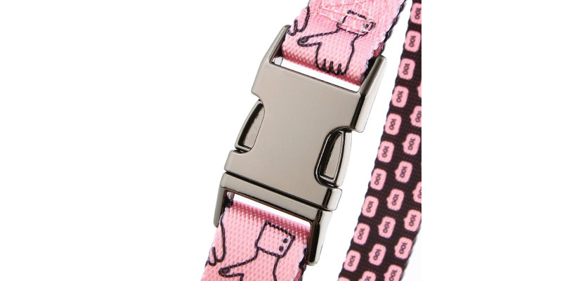 Solidna obroża HUGGY DOGGY z możliwością personalizacji, wykonana z wytrzymałych materiałów