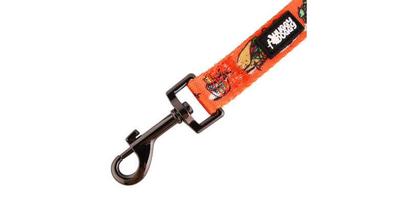 Smycz HUGGY DOGGY Lucky Tacos, unikalny wzór, idealna na codzienne spacery z psem