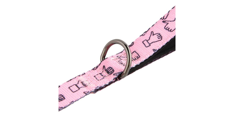 Ergonomiczna smycz HUGGY DOGGY Lucky Thumbs, 1,5 m, wygodna dla właściciela psa