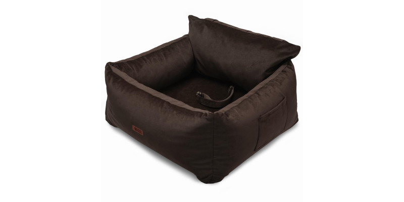 fotelik do samochodu dla psa transporter do auta HUGGY DOGGY maltańczyk jack russel